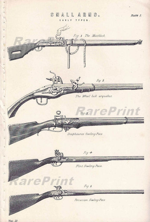 antique flintlock guns