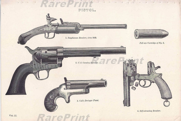 Vintage revolvers