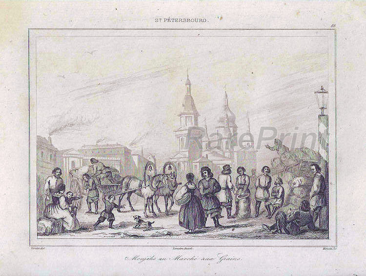 Moujiks au Marche aux Grains