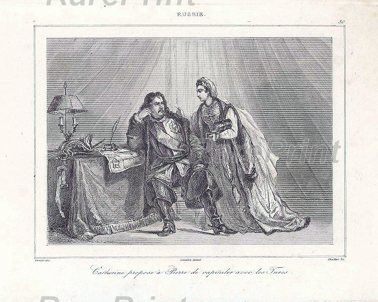 Catherina  propose à Pierre