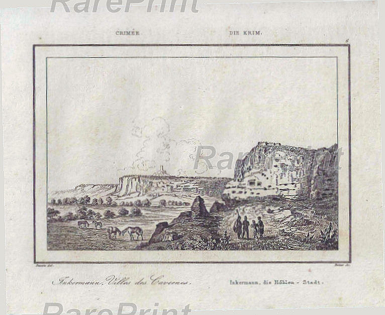 Inkerman, Cave cities