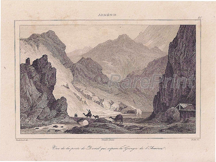 View of the Darial Gorge