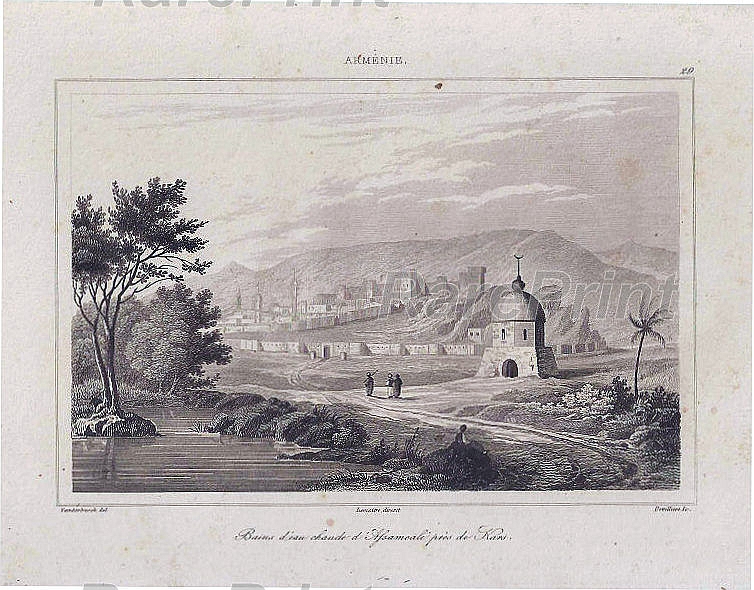 Hot springs near the town of Kars