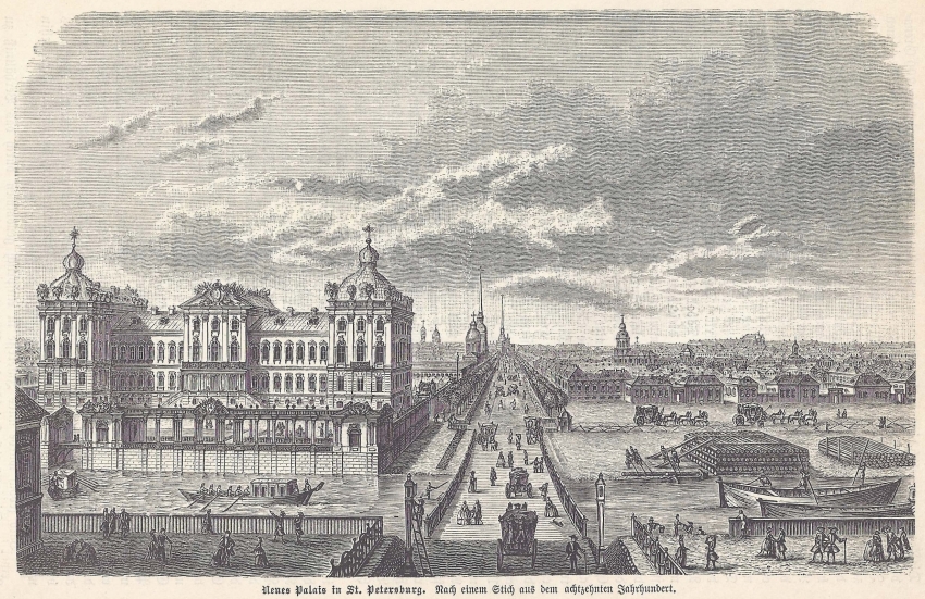Anichkov Palace in Saint Petersburg