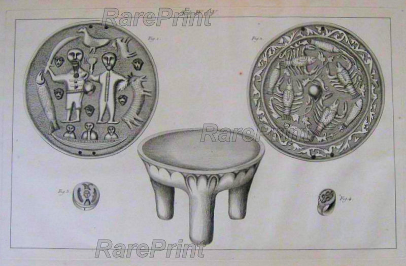 Houseware. Cossacks, Tatars — engraving — &nbsp; Houseware. Cossacks, Tatars. &nbsp; From the Atlas Volume of "Histoire physique, morale, civile et politique de l...