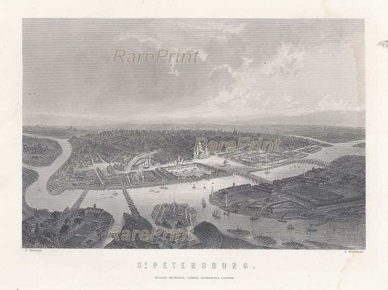 St. Petersburg, Bird's eye view