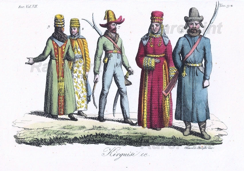 Costumes of Kyrgyz