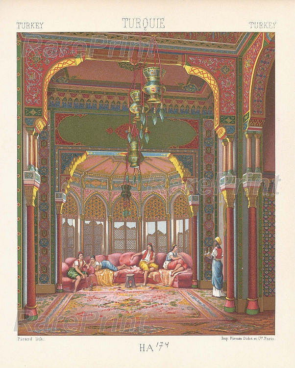 Harem Chamber In A Palace