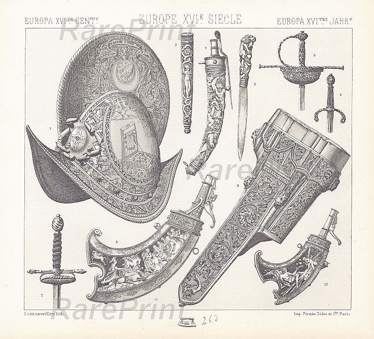 Weapons of the 16th century